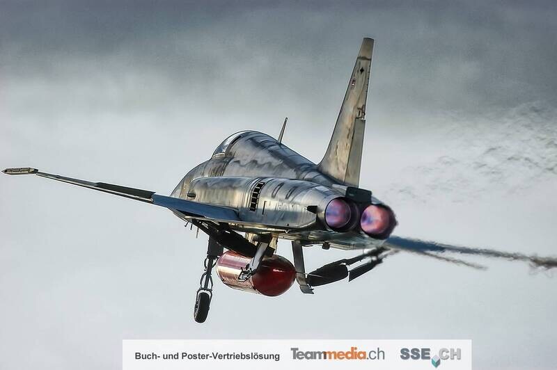 Swiss Tiger Parallel Flight, Tagaufnahme