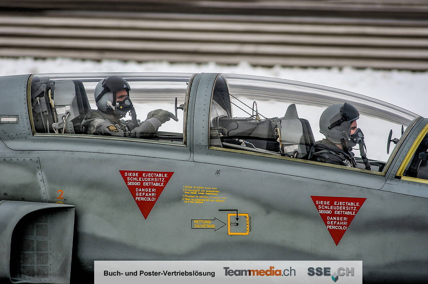 Swiss Tiger Parallel Flight, Tagaufnahme