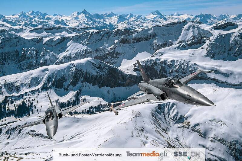 Swiss Tiger Parallel Flight, Tagaufnahme