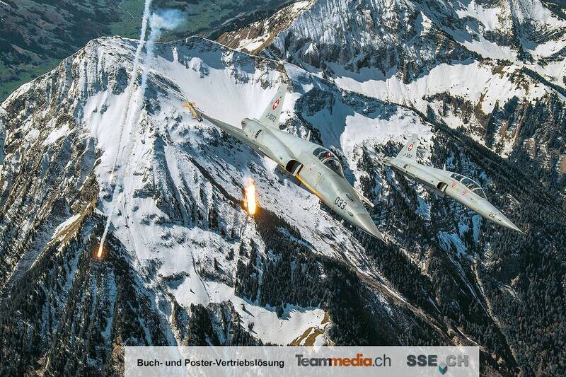 Swiss Tiger Parallel Flight, Tagaufnahme
