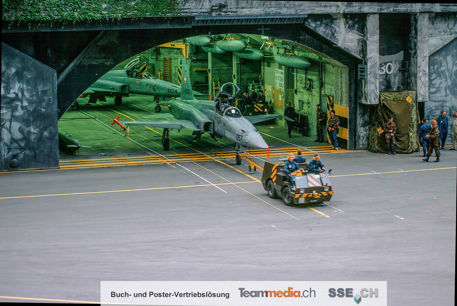 Swiss Tiger Parallel Flight, Hangar
