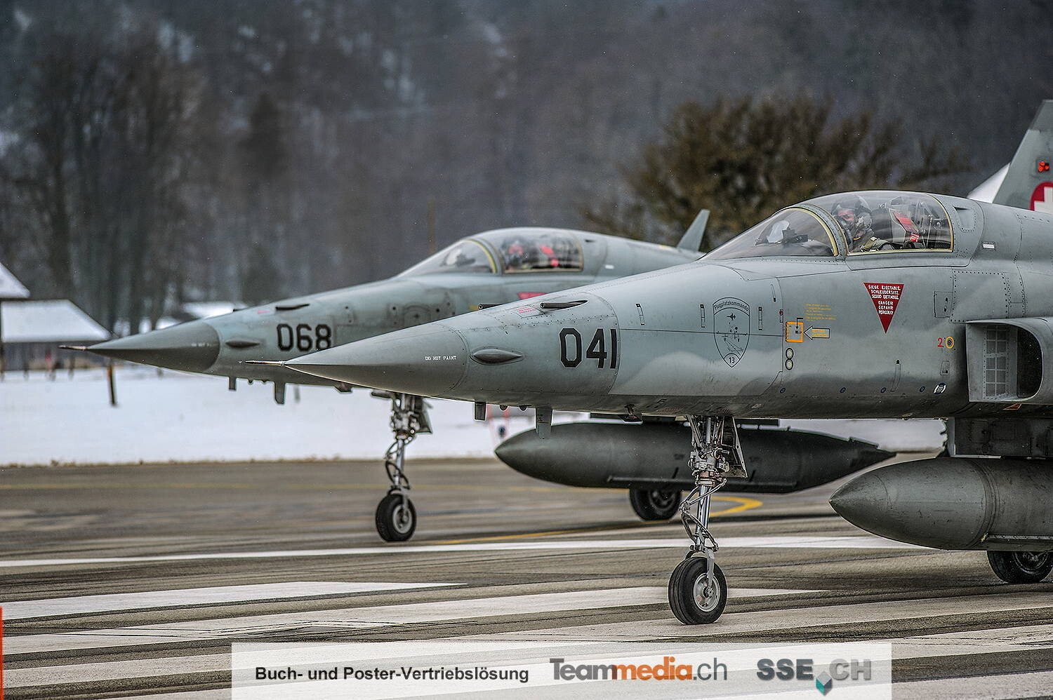 Swiss Tiger Parallel Flight, Start