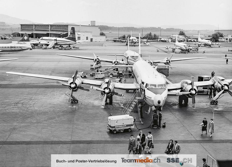 Fotoprint aus dem Buch &quot;Good old Times – vom Prop zum Jet&quot;