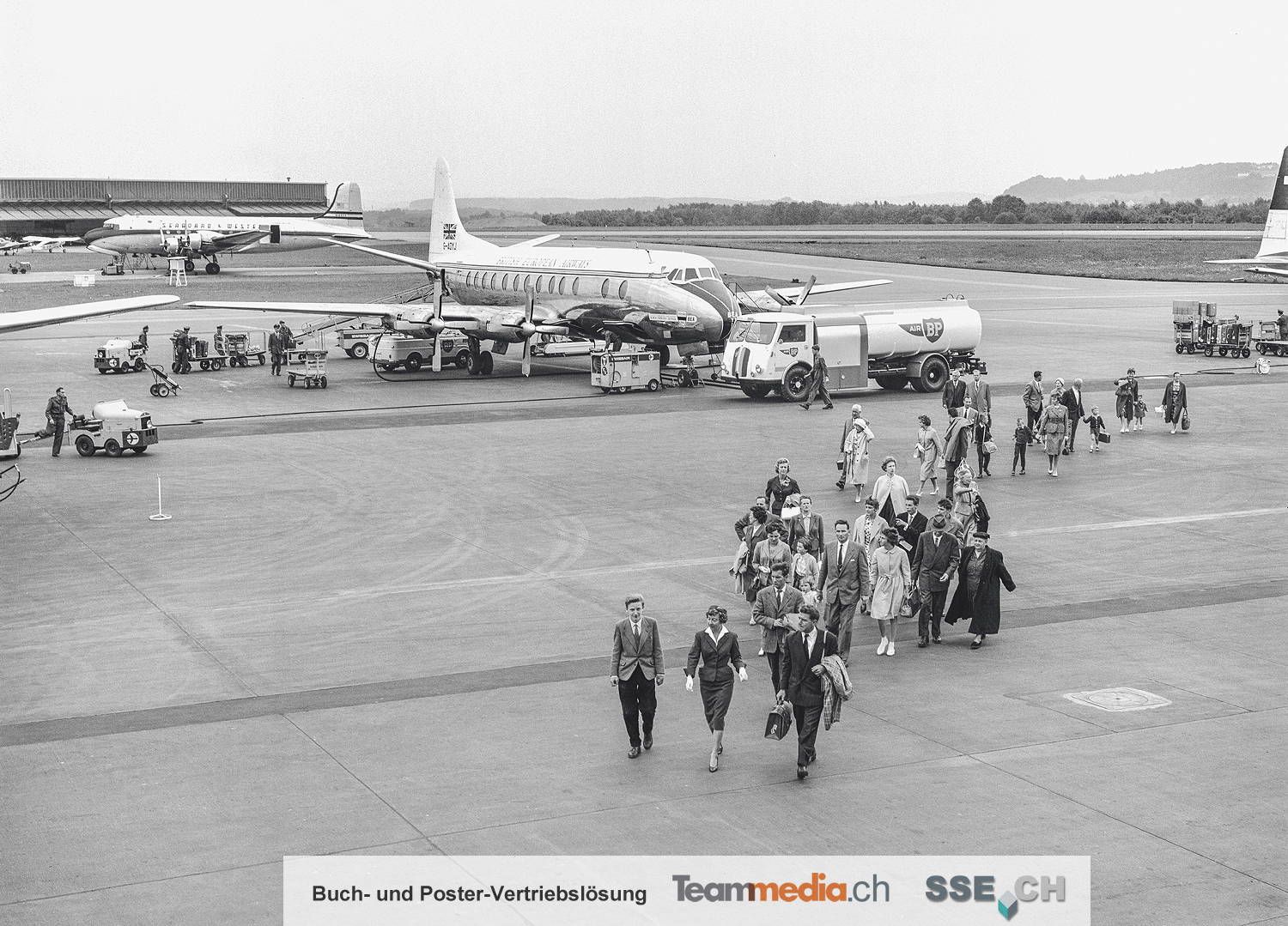 Fotoprint aus dem Buch &quot;Good old Times – vom Prop zum Jet&quot;