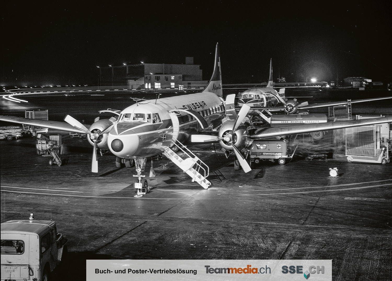 Fotoprint aus dem Buch &quot;Good old Times – vom Prop zum Jet&quot;