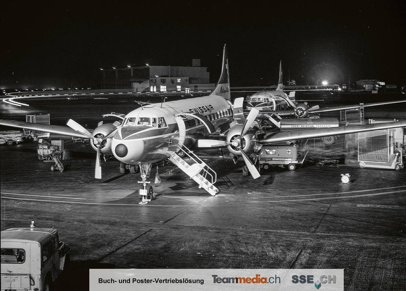 Fotoprint aus dem Buch &quot;Good old Times – vom Prop zum Jet&quot;