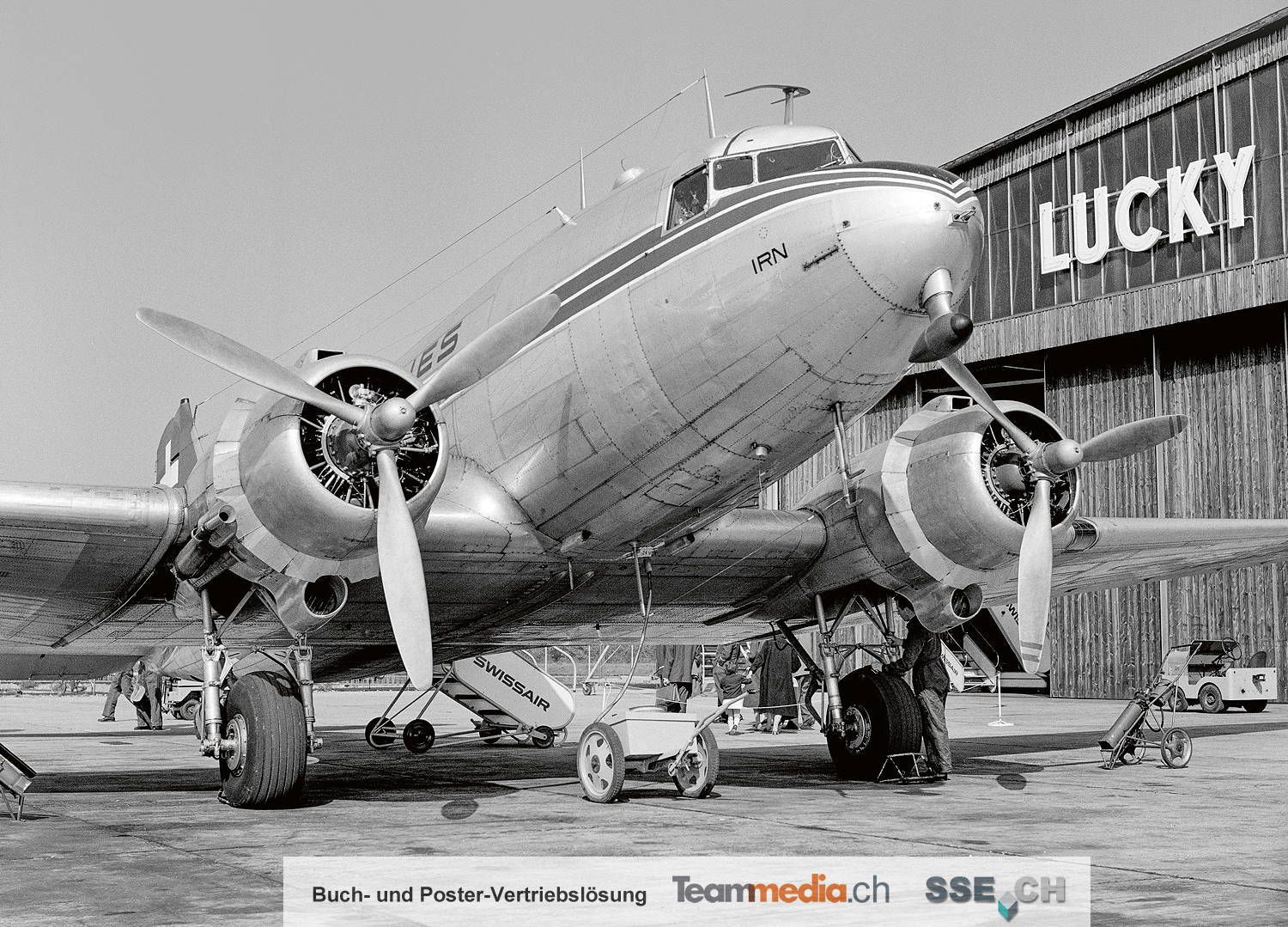 Fotoprint aus dem Buch &quot;Good old Times – vom Prop zum Jet&quot;