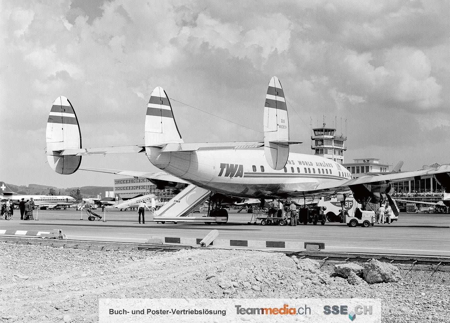 Fotoprint aus dem Buch &quot;Good old Times – vom Prop zum Jet&quot;