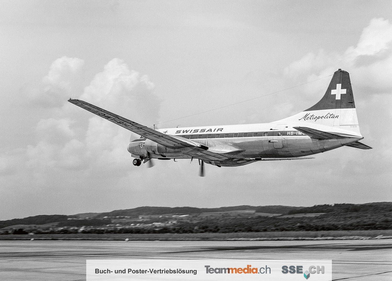 Fotoprint aus dem Buch &quot;Good old Times – vom Prop zum Jet&quot;