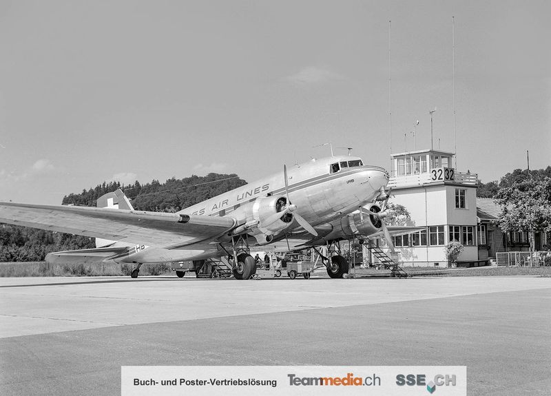 Fotoprint aus dem Buch &quot;Good old Times – vom Prop zum Jet&quot;