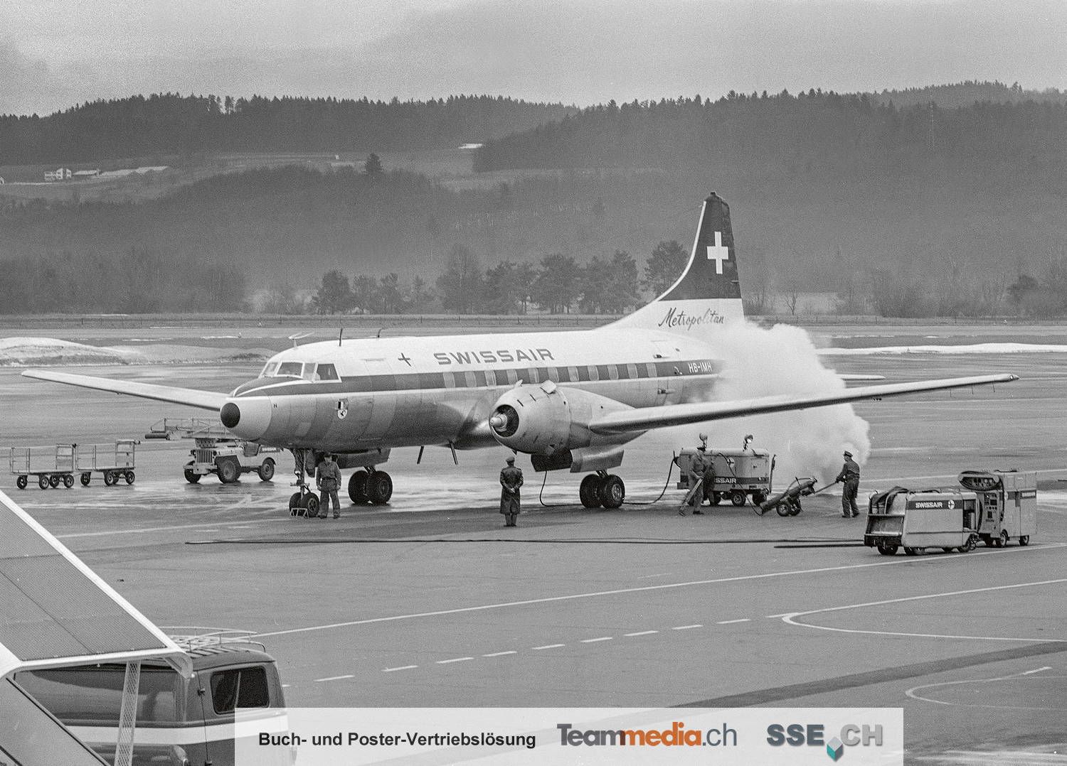 Fotoprint aus dem Buch &quot;Good old Times – vom Prop zum Jet&quot;