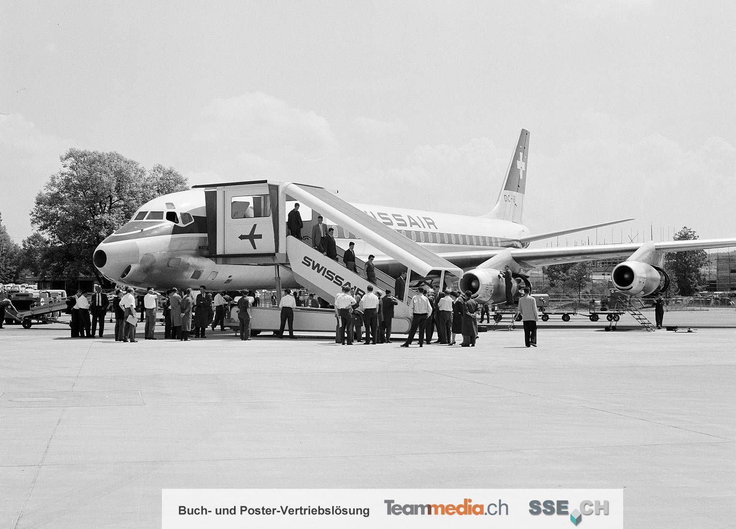 Fotoprint aus dem Buch &quot;Good old Times – vom Prop zum Jet&quot;