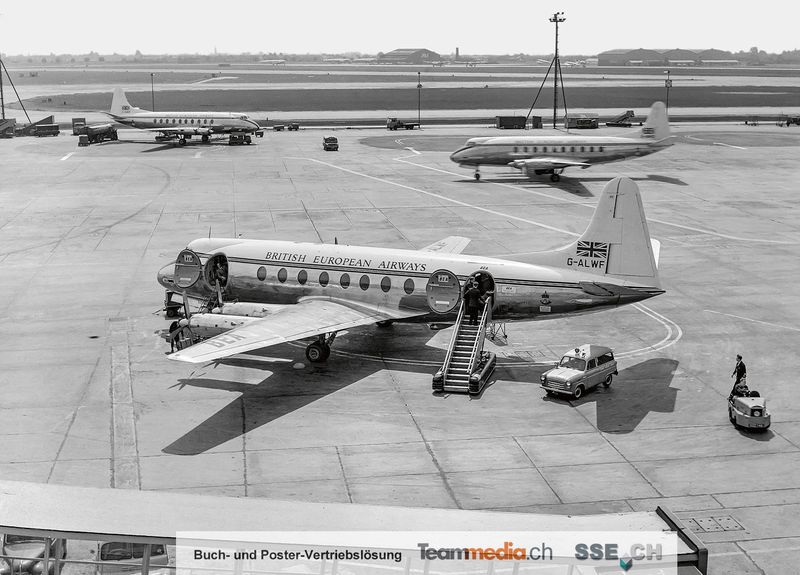 Fotoprint aus dem Buch &quot;Good old Times – vom Prop zum Jet&quot;