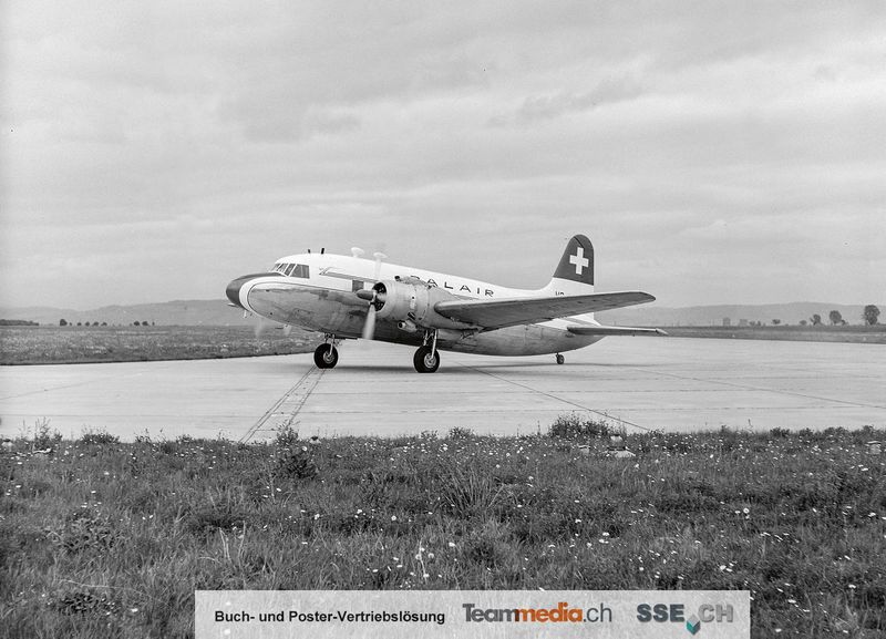 Fotoprint aus dem Buch &quot;Good old Times – vom Prop zum Jet&quot;