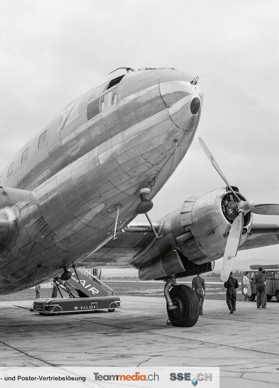 Fotoprint aus dem Buch &quot;Good old Times – vom Prop zum Jet&quot;