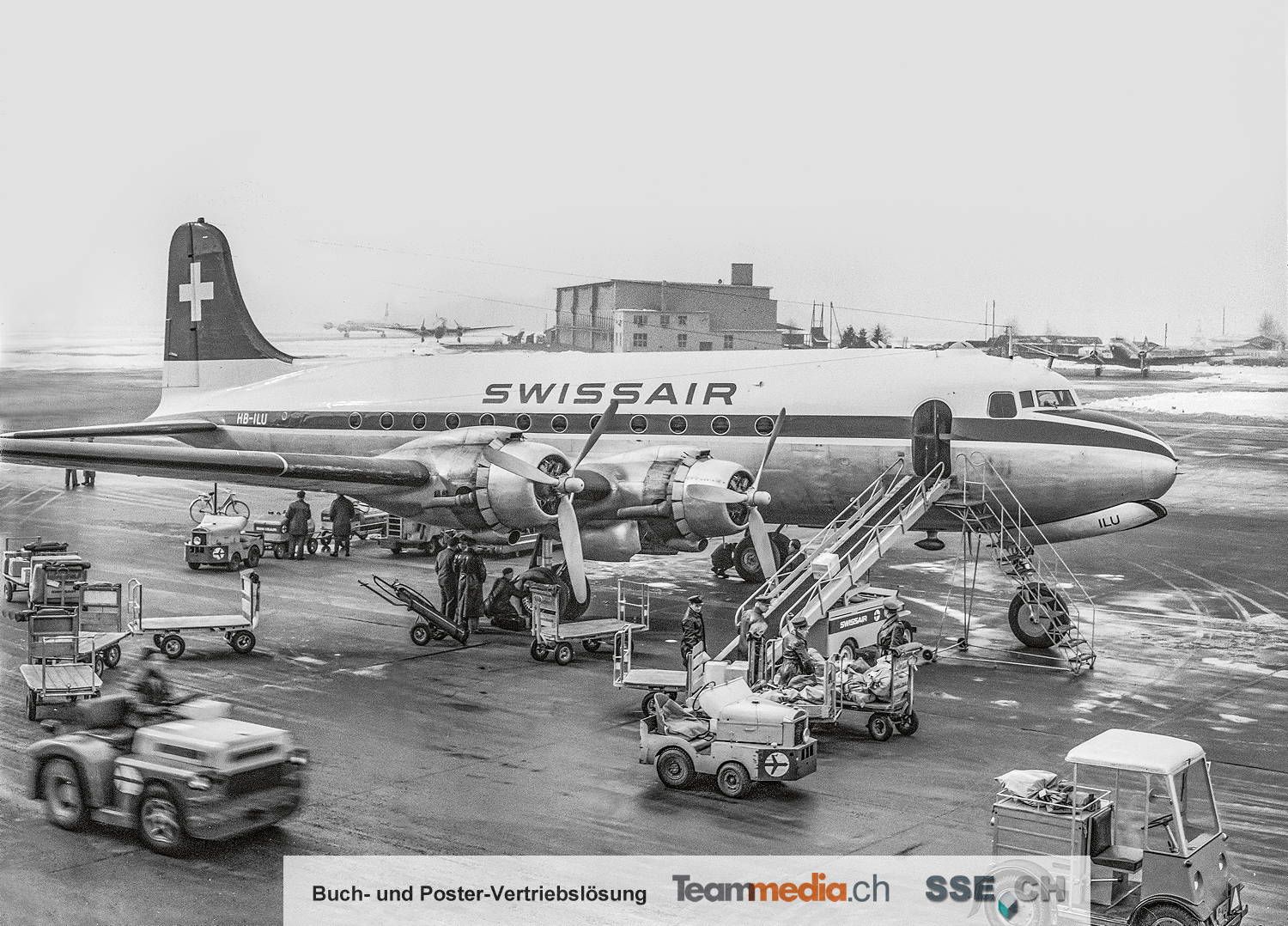 Fotoprint aus dem Buch &quot;Good old Times – vom Prop zum Jet&quot;