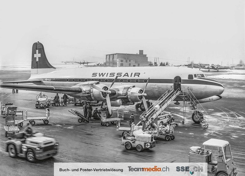Fotoprint aus dem Buch &quot;Good old Times – vom Prop zum Jet&quot;