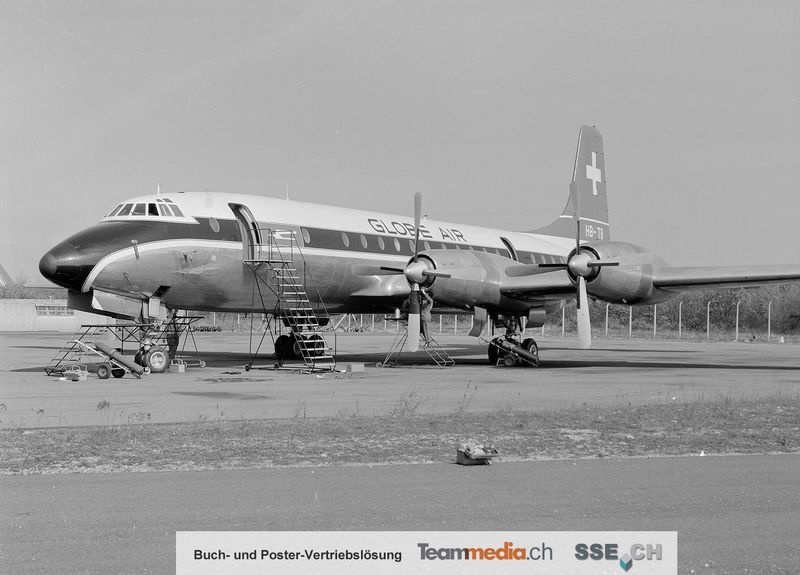 Fotoprint aus dem Buch &quot;Good old Times – vom Prop zum Jet&quot;