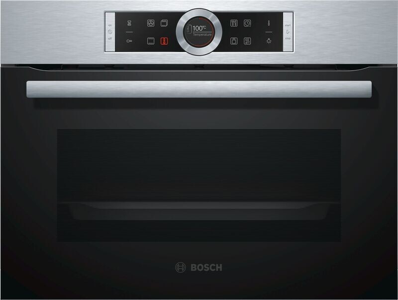 Microondas Empotrable Bosch Serie 8 Cfa634gs1 Acero Inox 36 Lts
