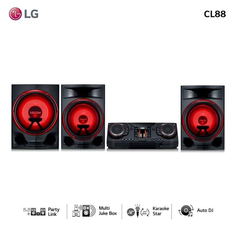 Minicomponente LG XBOOM CL88 Potencia