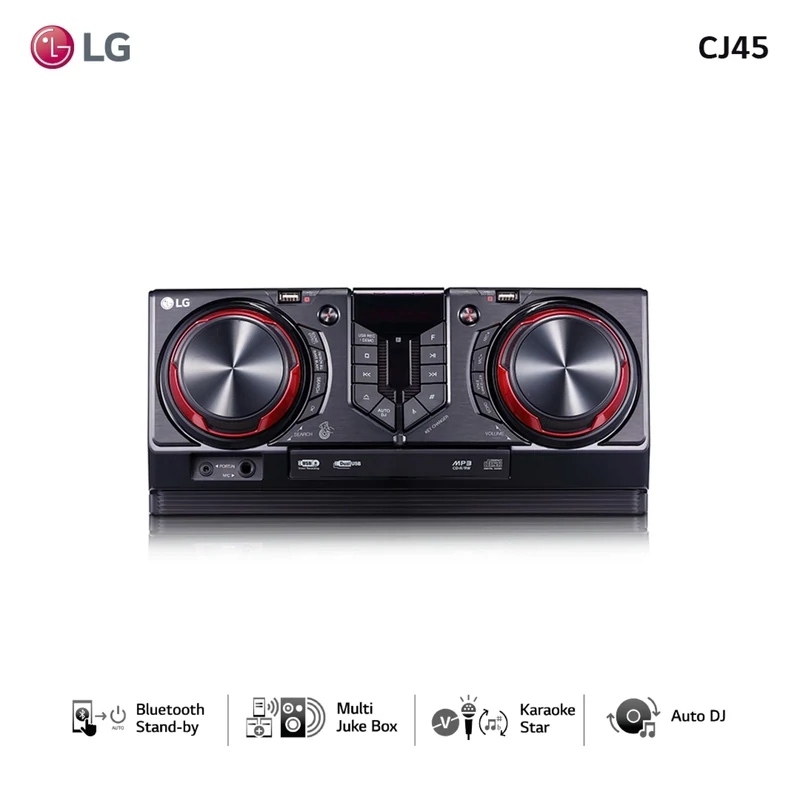 Minicomponente LG XBOOM CJ45 Potencia