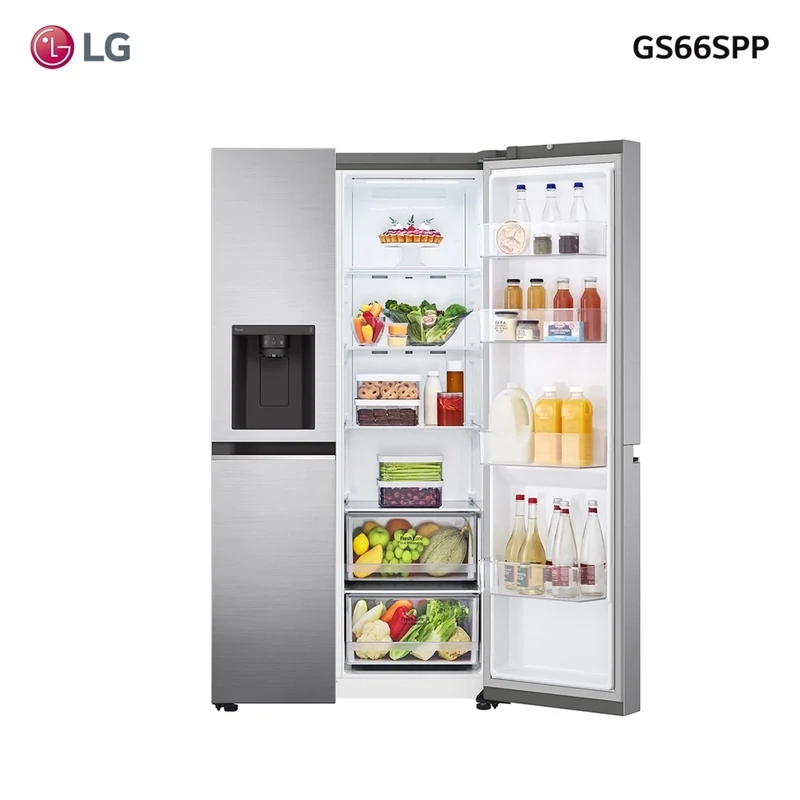 Refrigerador Heladera LG inverter 637L GS66SPP Side BY Side