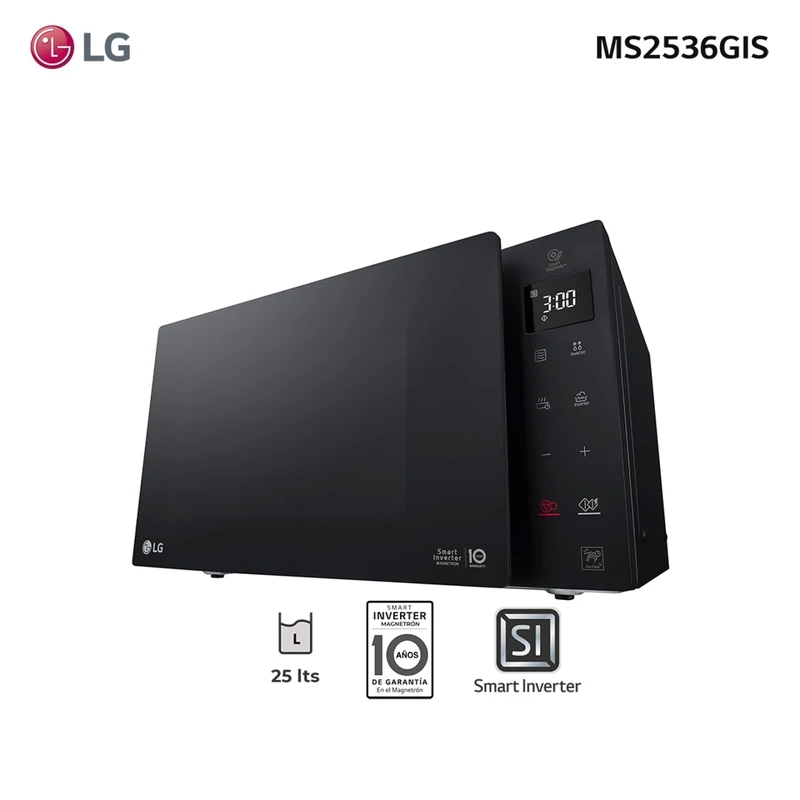 Microondas LG inverter NeoChef 25L MS2536GIS
