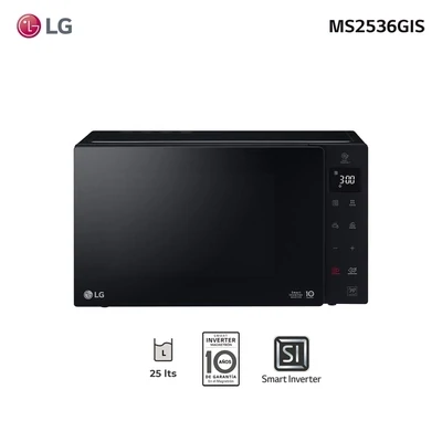 Microondas LG inverter NeoChef 25L MS2536GIS