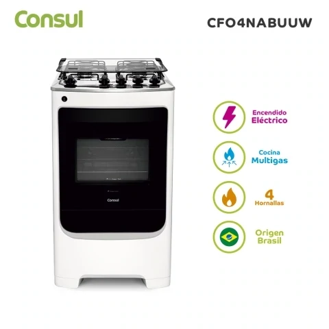 Cocina Consul 4H CFO4NABUUW Blanca