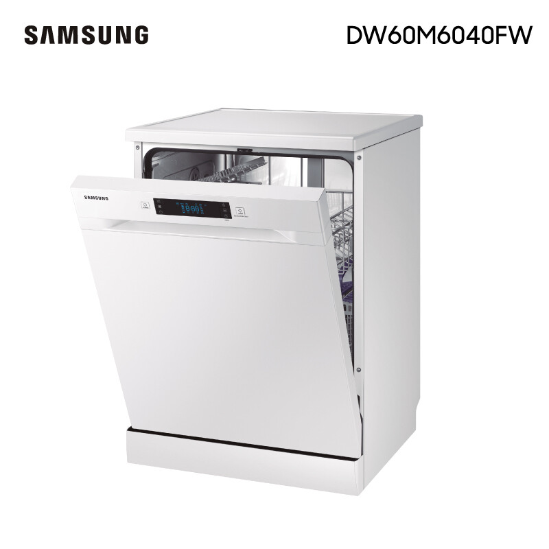 Lavavajillas SAMSUNG Blanco 13 Cubiertos Digital DW60M6040FW