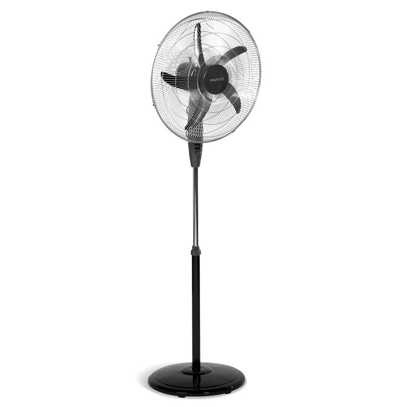 Ventilador De Pie Smartlife 50cm 3vel 75w Con Oscilación SL-SF50B