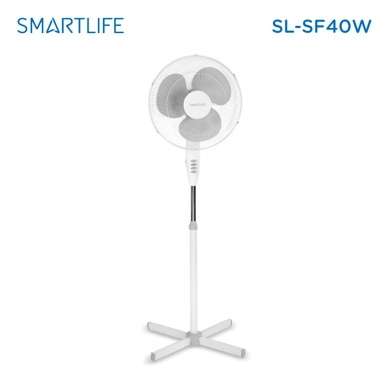 Ventilador De Pie Smartlife Sl-sf40w 3 Velocidades