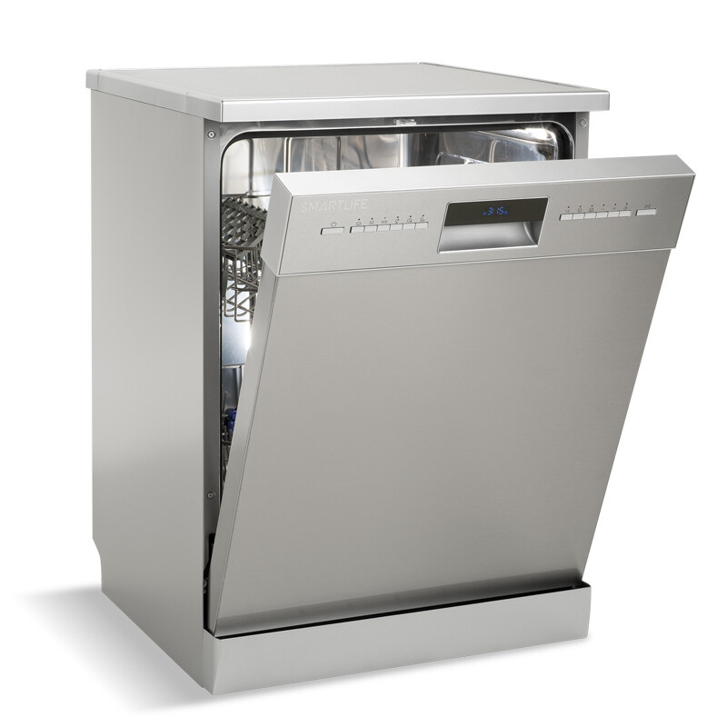 Lavavajilla Smartlife 14 Servicios 6 Programas Inox SL-DW6012S