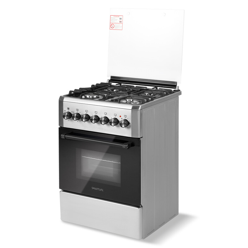 Cocina Combinada Inox Smartlife Modelo Sl-ks5757c