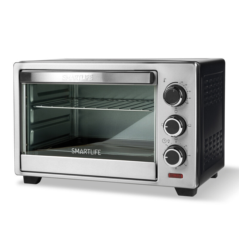 Horno de mesa eléctrico Smartlife SL-EO38S 38L acero inoxidable 220V