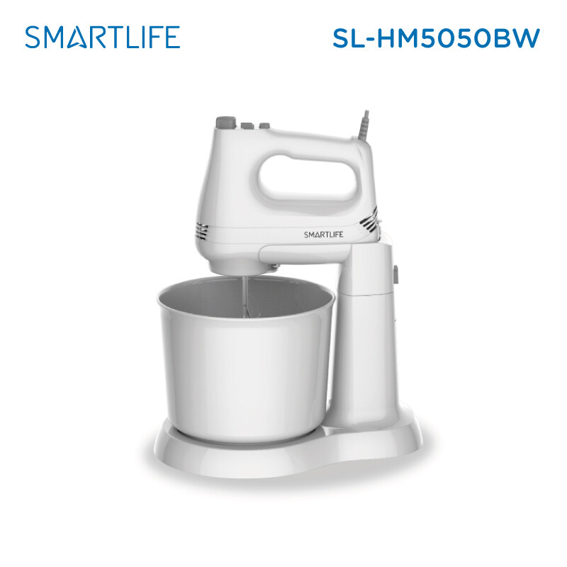 Batidora Con Bowl Smartlife 200w 2.5l 6 Velocidades turbo SL-HM5050BW
