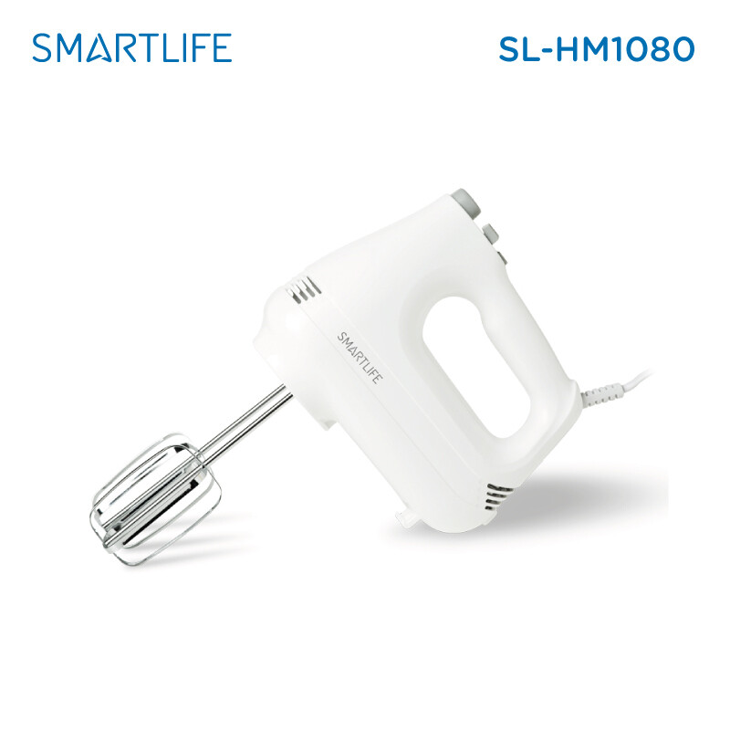 Batidora de mano Smartlife SL-HM1080 blanca 220 V