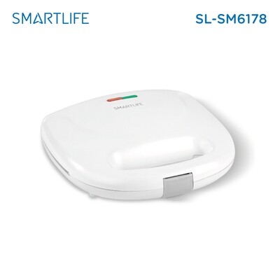 Sandwichera Doble Smartlife 700 W Cierre De Seguridad SL-SM6178