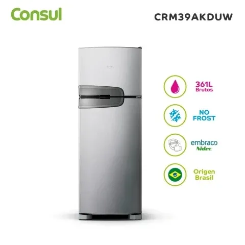 Heladera Consul 361 L Evox No frost CRM39AKDUW
