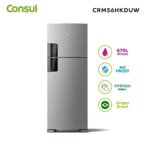 Heladera Consul 479 L Evox No frost CRM56HKDUW
