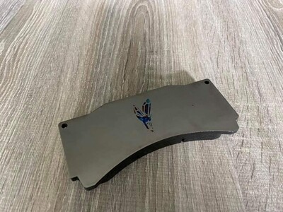 Titanium brake pad shims for Ap Racing CP 9660 calipers