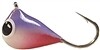 Fiskas Wolfram Jigs 3mm Handpaint HOT Purple Glow, HP62-3