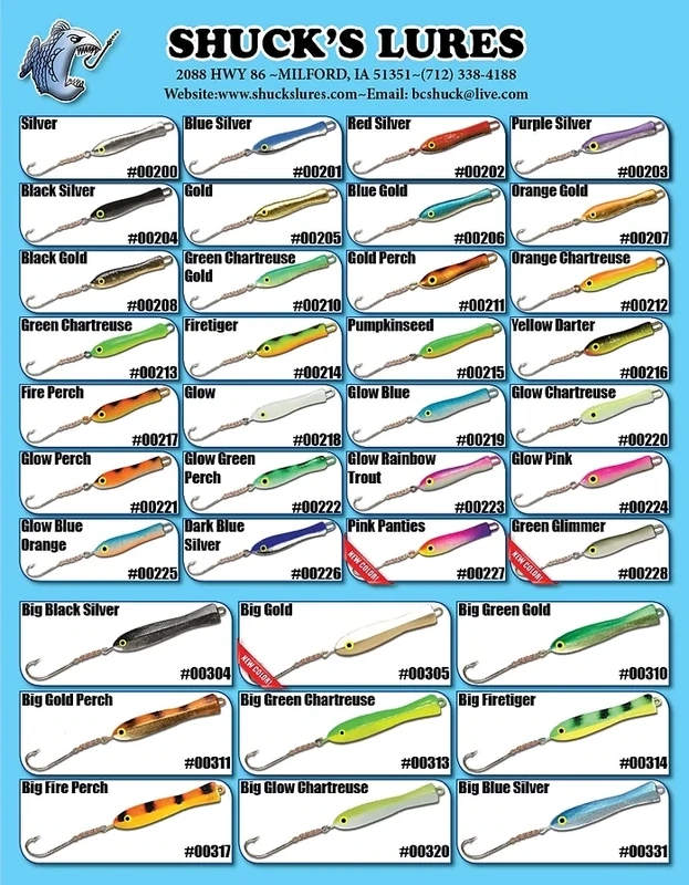 Shucks Jigger Lures Large