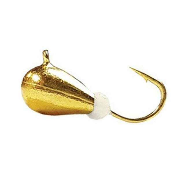 Fiskas Wolfram Jigs 6mm Gold w/ Glow Bead, GB81-6