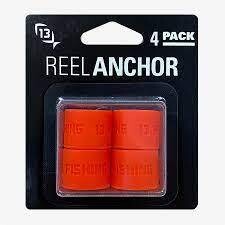 13 FISHING REEL ANCHOR RED 4PK