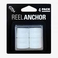 13 FISHING REEL ANCHOR WHITE 4PK