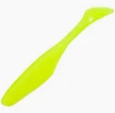 Walleye Assassin Turbo Shad 4" Limetreuse