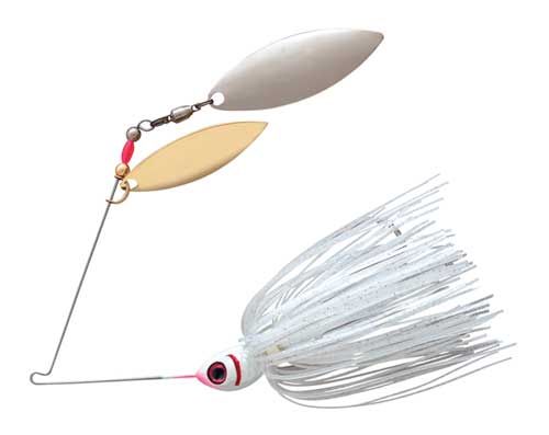 Booyah Blade Willow, 1/2oz WPearlWht/StnSlvGlm