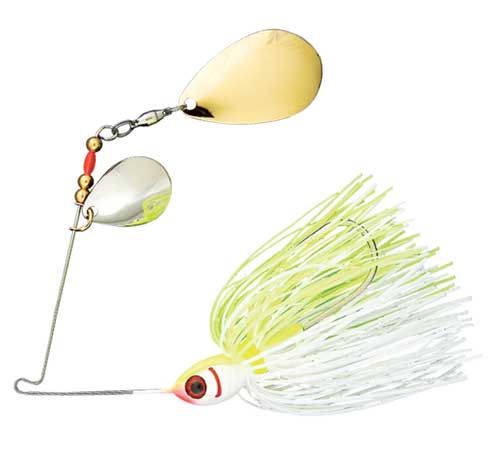 Booyah Blade Tandem, 3/8oz Colorado/IndianaWhtCht