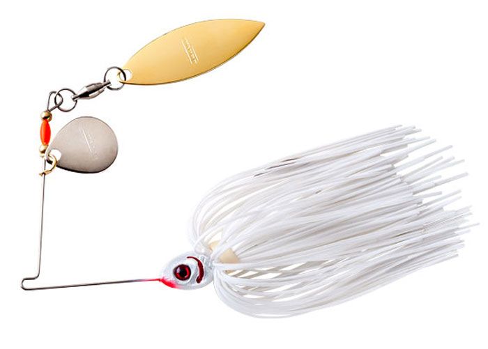 Booyah Blade Tandem, 3/8oz C/I PearlWht/SnwWht